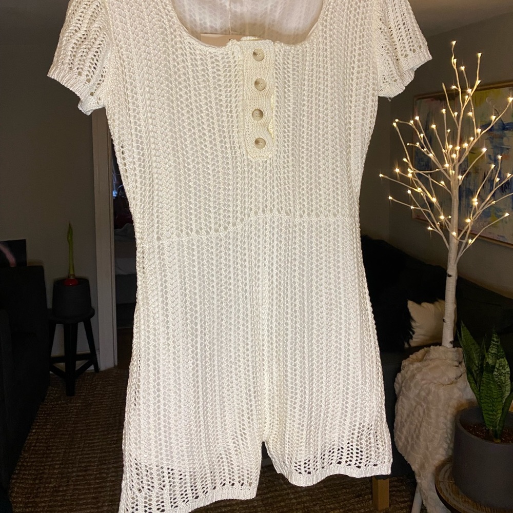Adorable crotchet romper.